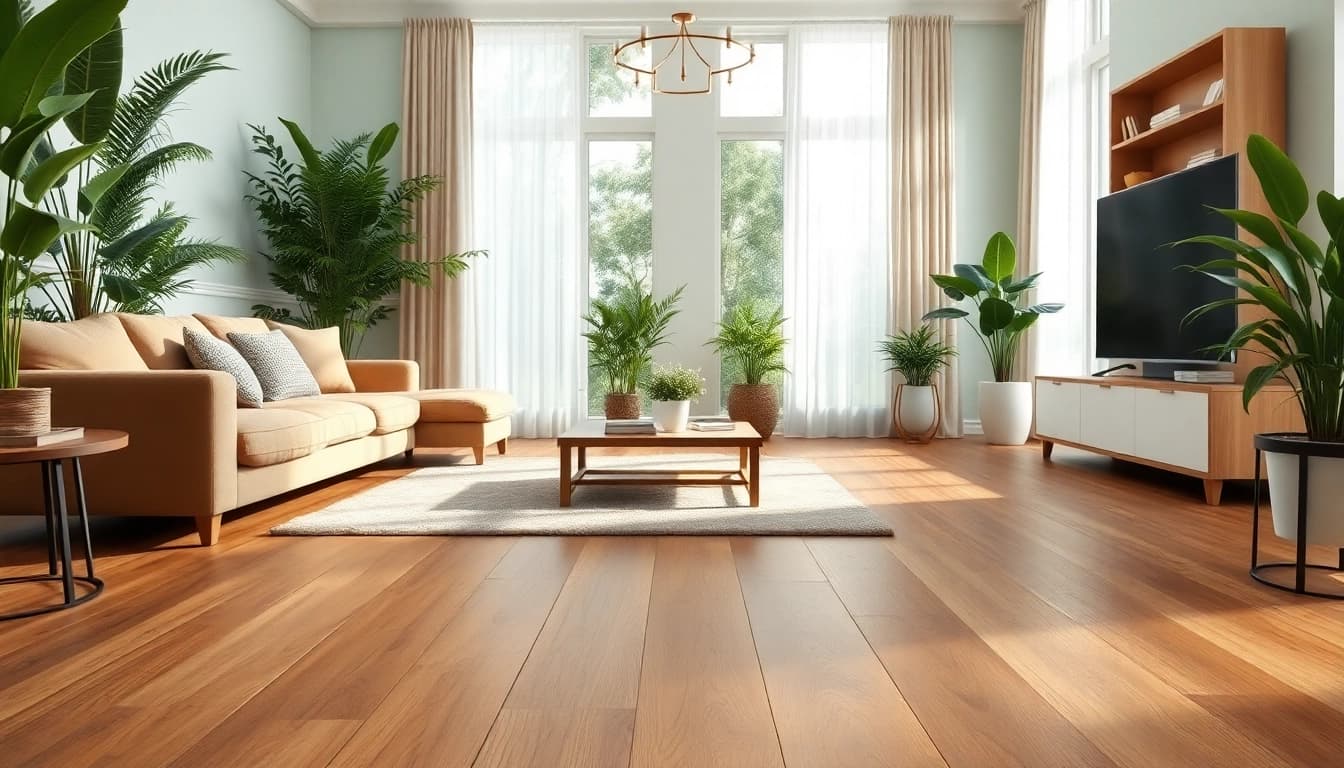 Install lvp waterproof flooring to enhance the elegance of your living space.