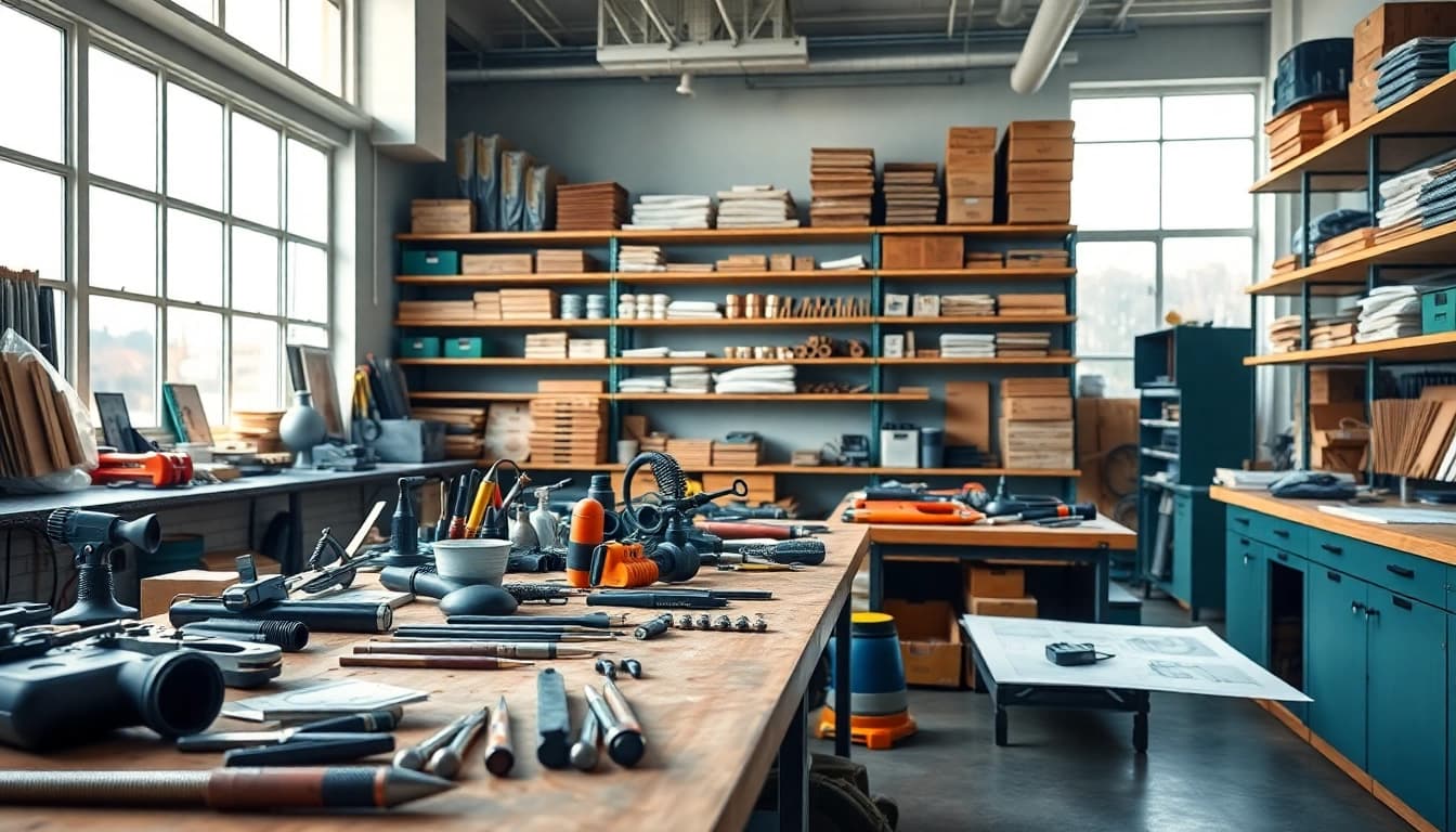 Explore innovative design tools at https://amc-essentials.com/ in a professional workshop setting.