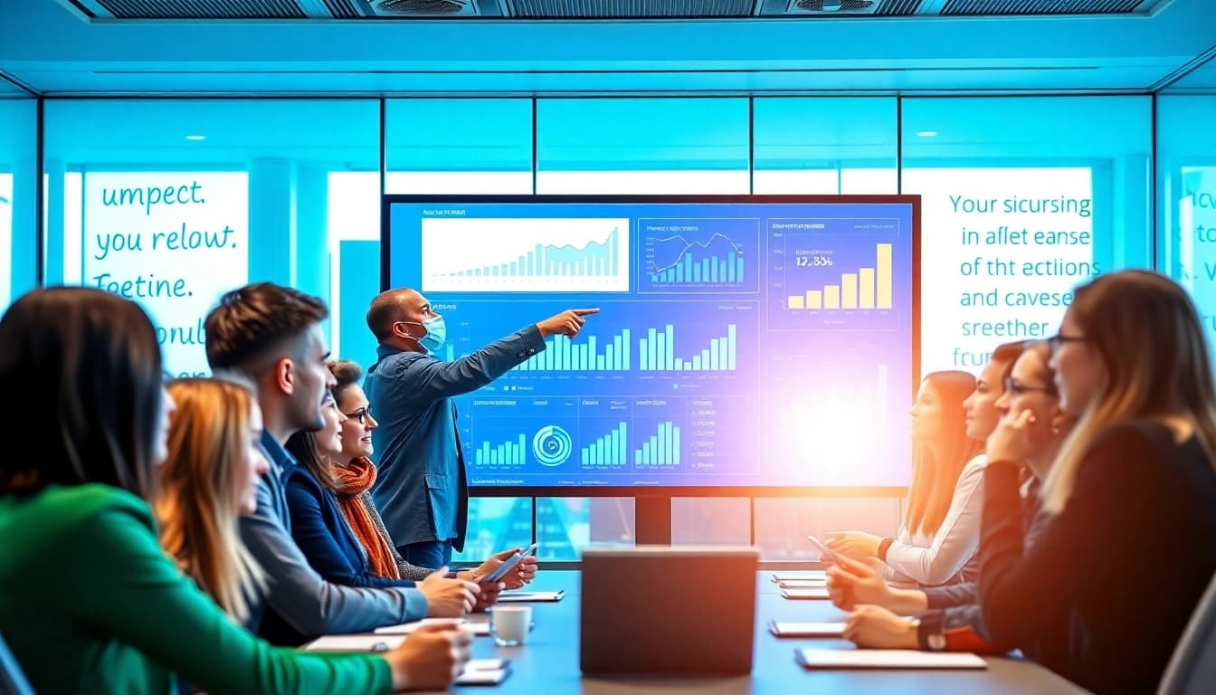 Analyze Bid No Bid Analysis with professionals discussing data in a bright office setting.