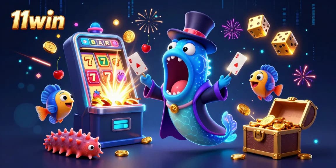 Experience thrilling casino magic with 11win's deep-sea adventure bursting with excitement.