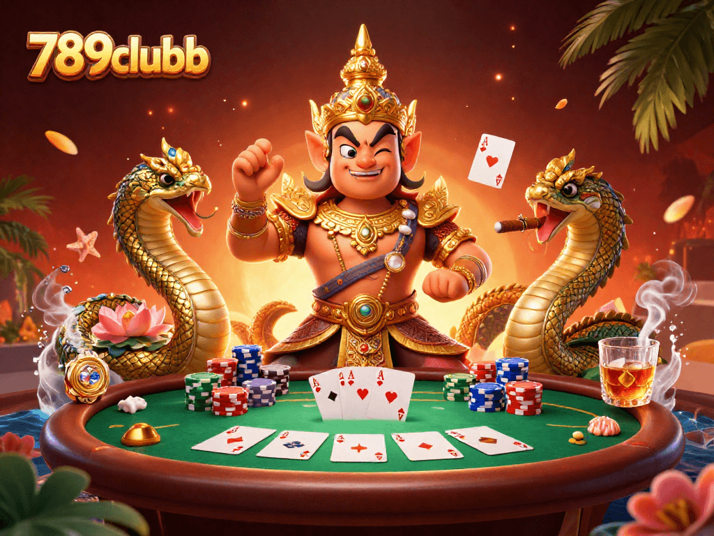 Experience thrilling gaming at 789clubb with vibrant, action-packed poker scene.