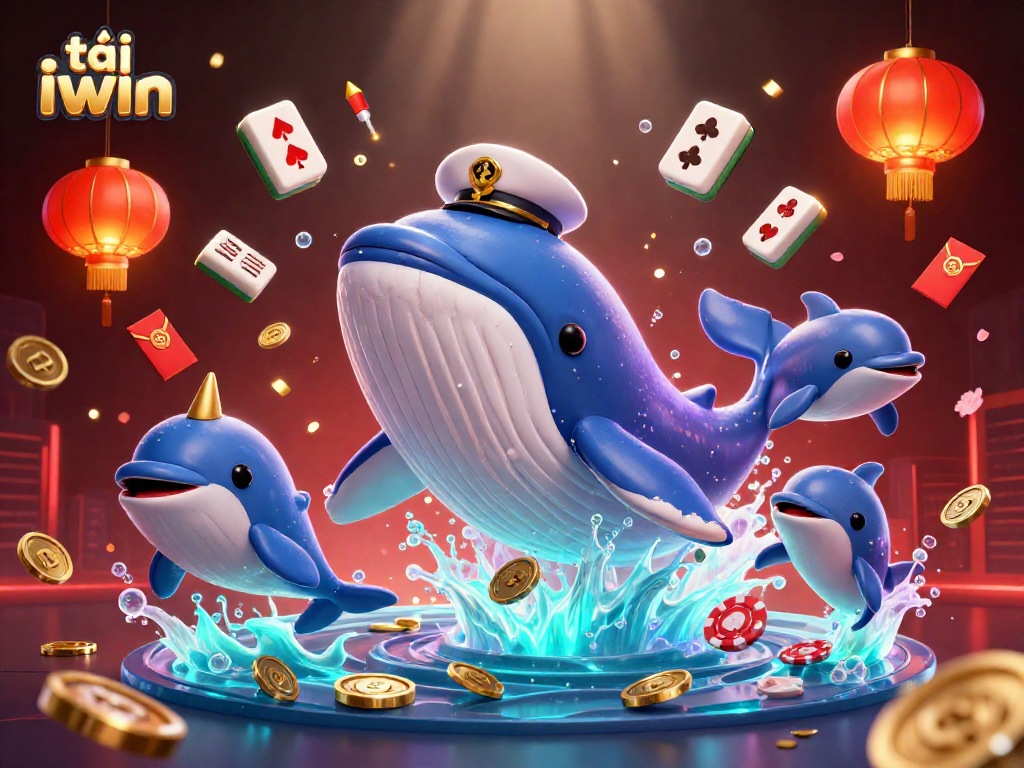Experience exciting gameplay in tải iwin with vibrant 3D characters and casino elements.