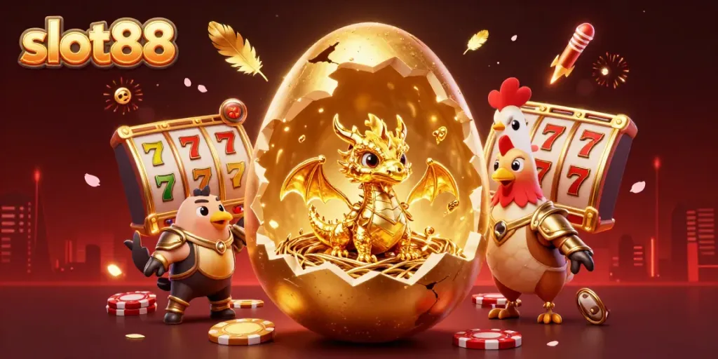 Menangkan jackpot besar di slot88 dengan ilustrasi kasino yang menyenangkan dan menarik.