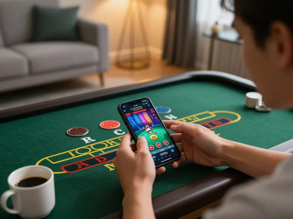 Engage with exciting live baccarat gameplay on 88xeng while enjoying a cozy home atmosphere