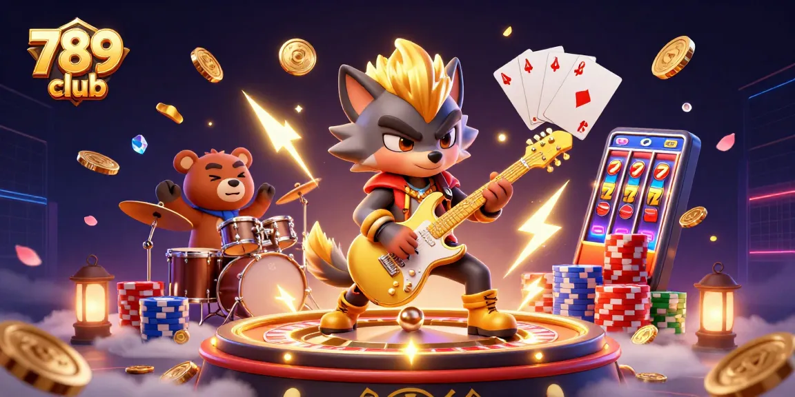 Experience winning with 789 club in an exciting casino scene featuring dynamic characters and games.