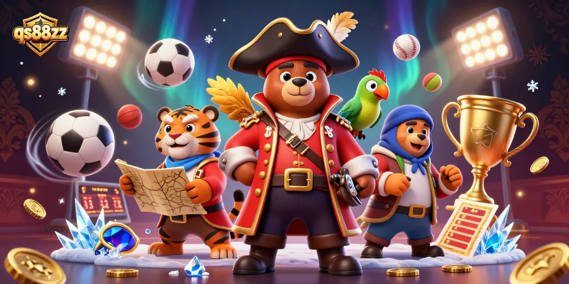 Experience thrilling action at qs88zz with a dynamic casino adventure featuring energetic characters and game elements.