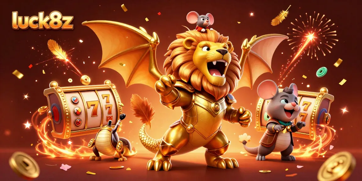 Experience incredible wins at luck8z with our vibrant 3D casino adventure featuring captivating characters!
